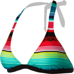 On The Horizon '70s Halter Bikini Top - Women's