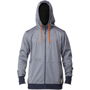 Click to Enlarge for Quiksilver Do Da Fleece Full-Zip Hoodie - Men's Quiksilver Do Da Fleece Full-Zip Hoodie - Men's -image