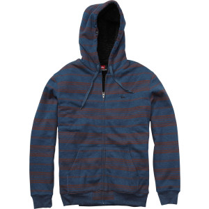 Click to Enlarge for Quiksilver Brodes Fleece Full-Zip Hoodie - Men's Quiksilver Brodes Fleece Full-Zip Hoodie - Men's-Image