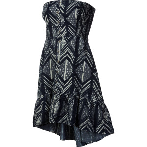 Ocean Woodblock Dress - Women's