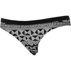 QSW Sketchy Squares Starboard Bikini Bottom - Women's