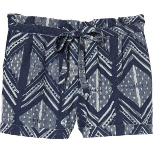 Ocean Woodblock Short - Women's