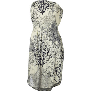Coral Fan Dress - Women's