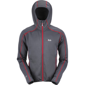 Click to Enlarge for Rab Power Stretch Full-Zip Hoodie - Men's Rab Power Stretch Full-Zip Hoodie - Men's-Image