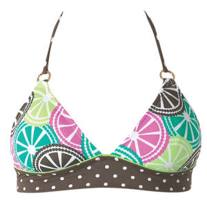 Raisins Lemon Drops Cabo Triangle Bikini Top - Women's - 2007
