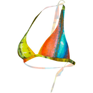 Paradise City Sunset Halter Bikini Top - Women's