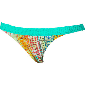 In The Mix Macrame Retro Pant Bikini Bottom - Women's