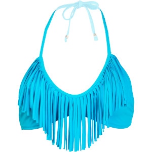 Hey Hottie Fringe Bra Bikini Top - Women's