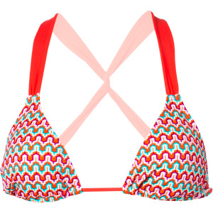 Tribal Wave Halter Bikini Top - Women's 