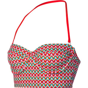 Tribal Wave Underwire Bikini Top - Women's 