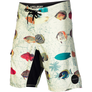 Fish Chart Board Short - Men's