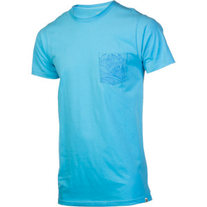 Butter Cube Pocket Print Slim T-Shirt - Short-Sleeve - Men's