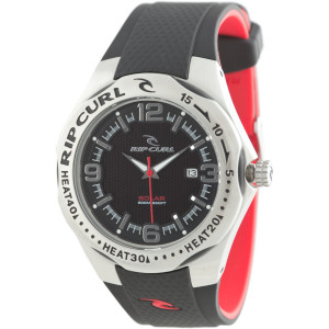 Solar Barrel Heat Bezel PU Watch