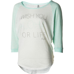 Aloha 4 Life Baseball T-Shirt - 3/4-Sleeve - Women's 