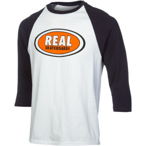 Real Skateboards OG Oval T-Shirt - 3/4-Sleeve - Men's - 2012