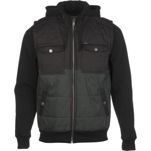 Click to Enlarge for RVCA Puffer Bedblock Full-Zip Hoodie - Men's RVCA Puffer Bedblock Full-Zip Hoodie - Men's-Image