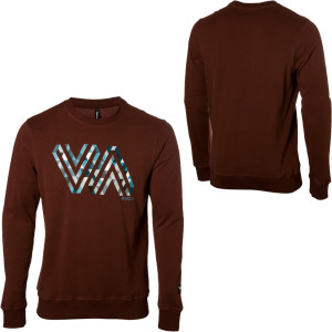 RVCA Hex Text Crew Sweatshirt - Men's - 2010