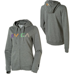 RVCA Logo Full-Zip Hooded Sweatshirt - Women's - 2011
