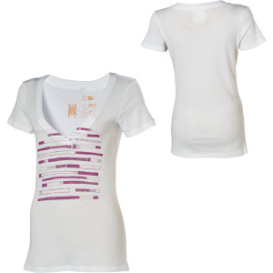 RVCA Strip Bars T-Shirt - Short-Sleeve - Women's - 2011