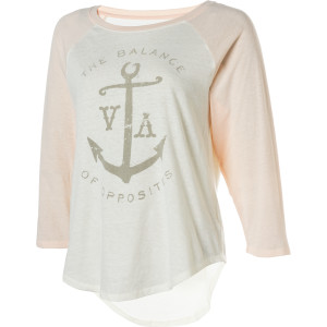 RVCA Anchor Opposites T-Shirt - 3/4-Sleeve - Women's - 2012