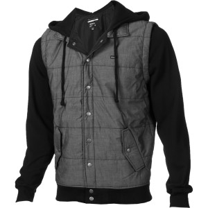 RVCA Puffer Chambray Fleece Hoodie - Men's - 2012