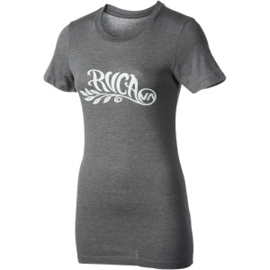 RVCA Leaf Logo T-Shirt - Short-Sleeve - Women's