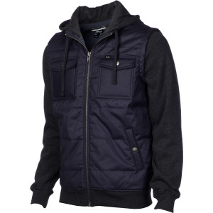 RVCA Puffer Alcatraz Full-Zip Hoodie - Men's  - 2012