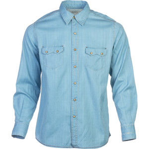 Click to Enlarge for Ryan Michael & Barn Fly Trading Aztec Jacquard Shirt - Long-Sleeve - Men's Ryan Michael & Barn Fly Trading Aztec Jacquard Shirt - Long-Sleeve - Men's-Image