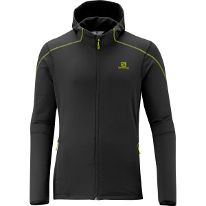 Click to Enlarge for Salomon Discovery Midlayer Fleece Hooded Jacket- Men's Salomon Discovery Midlayer Fleece Hooded Jacket- Men's-Image