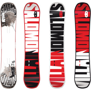 Salomon Snowboards Villain Snowboard - Wide - 2012