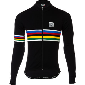 Click to Enlarge for Santini Wool Rainbow Jersey - Long Sleeve - Men's Santini Wool Rainbow Jersey - Long Sleeve - Men's -image