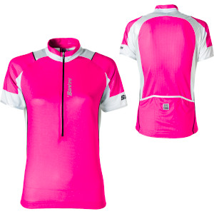 Santini Sharp Half-Zip Jersey - Short-Sleeve - Women's