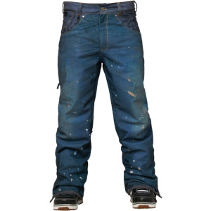 Click to Enlarge for 686 Parklan Destructed Denim Insulated Pant - Men's 686 Parklan Destructed Denim Insulated Pant - Men's -image