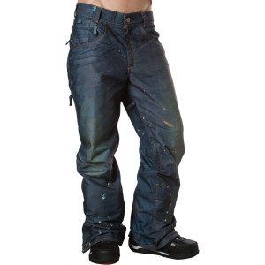 686 LTD Destructed Denim Insulated Pant - Men's - 2011