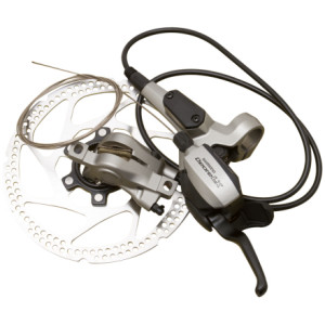 Shimano  Shimano LX Dual Control Lever, Caliper & Rotor Kit - Hydraulic - FRONT
