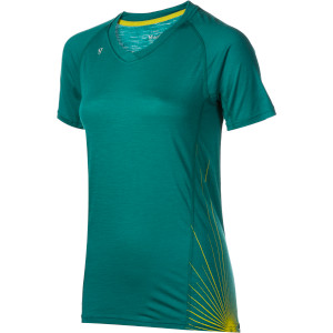 Merino 150 V-Neck Shirt - Short-Sleeve - Women's