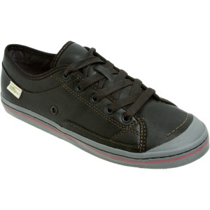Simple Take-On Leather Shoe - Women's