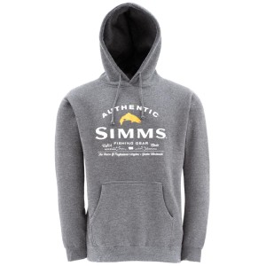 Click to Enlarge for Simms Badge of Authenticity Pullover Hoodie - Men's Simms Badge of Authenticity Pullover Hoodie - Men's-Image
