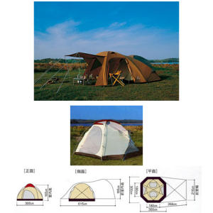 Snow Peak Landbreeze 6LX 6-Person 3-Season Tent