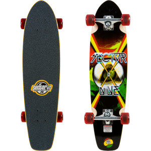 Sector 9 Skateboards Rasta Prism Mini Longboard - 2010