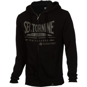 Sector 9 Skateboards Vinyl Full-Zip Hoodie - Men's