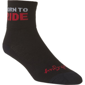 Click to Enlarge for SockGuy Born To Ride Socks SockGuy Born To Ride Socks -image