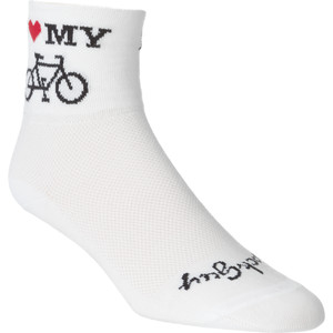 Click to Enlarge for SockGuy Heart My Bike Socks SockGuy Heart My Bike Socks -image