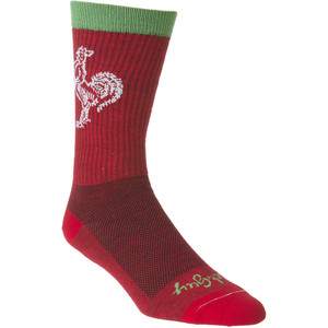 SockGuy Sriracha Wool Crew Socks -image