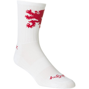 Click to Enlarge for SockGuy SGX6 Lion Red Socks SockGuy SGX6 Lion Red Socks -image