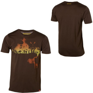 Spacecraft Sunset  Wood T-Shirt -Short-Sleeve - Men's - 2010