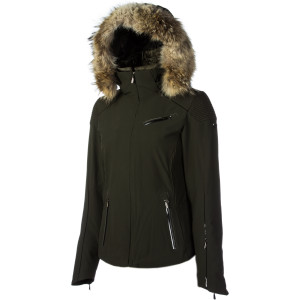 Posh Real Fur Trim Jacket - Women's