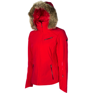 Posh Real Fur Trim Jacket - Women's
