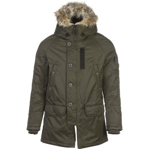 Click to Enlarge for Spiewak & Sons Waxed N3-B Snorkel Parka with Real Fur - Men's Spiewak & Sons Waxed N3-B Snorkel Parka with Real Fur - Men's -image