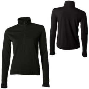 Sport Science Zip T-Neck Wool Jersey - Women's